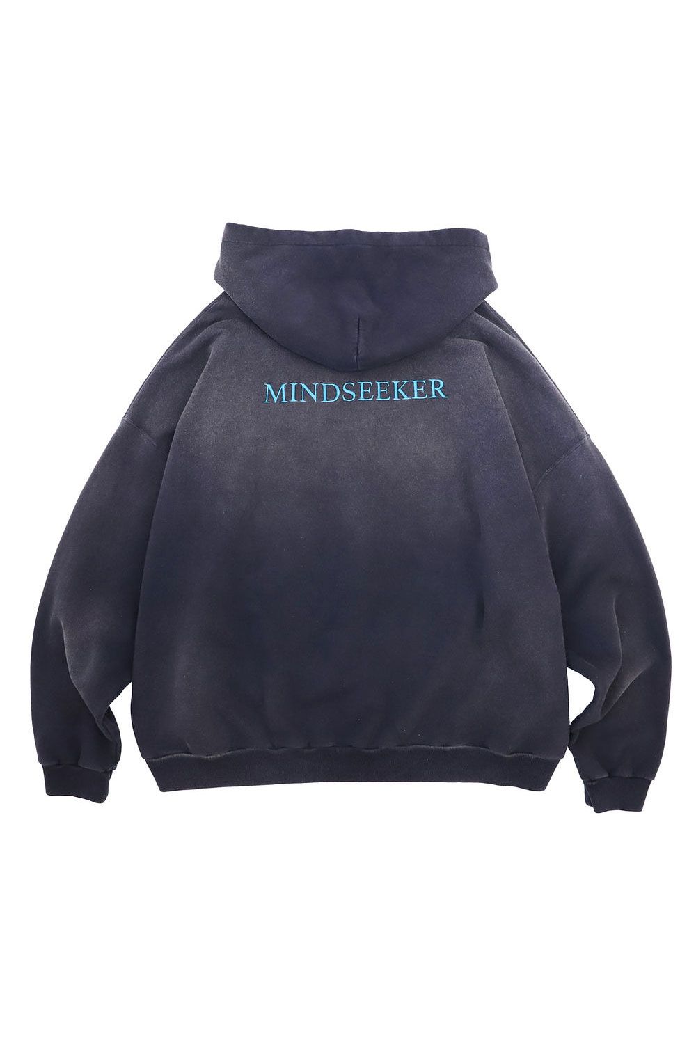 mindseeker - ［ラスト1点 サイズ1］MS Homme Logo Embroidery Zip Up Hoodie / ネイビー |  Tempt