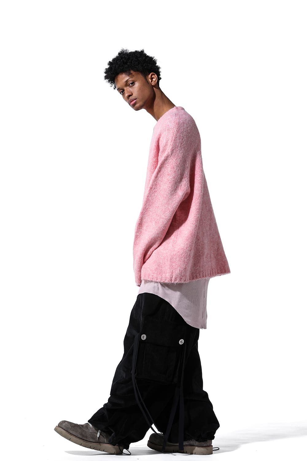 Corduroy Wide Pants / ブラック