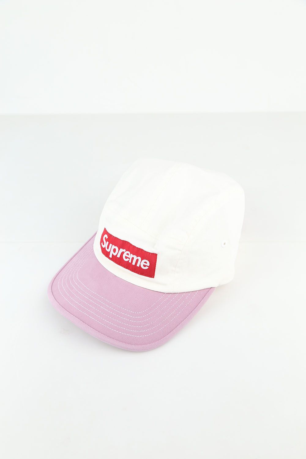 Supreme - 2-TONE TWILL CAMP CAP / ブラック | Tempt