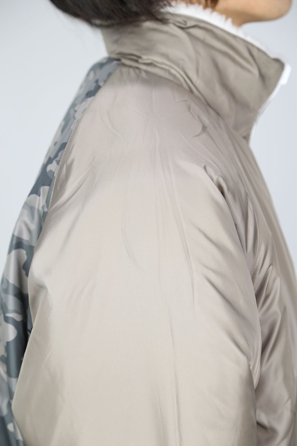 [ラスト1点 サイズ3] REVERSIBLE BOA BLOUSON / ホワイト