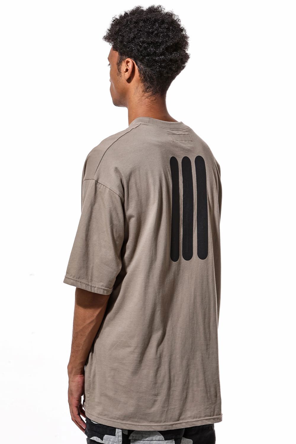 オーバーサイズプリントTシャツ / Type B Over Sized Print Tee / ブラック / ag-9070-2