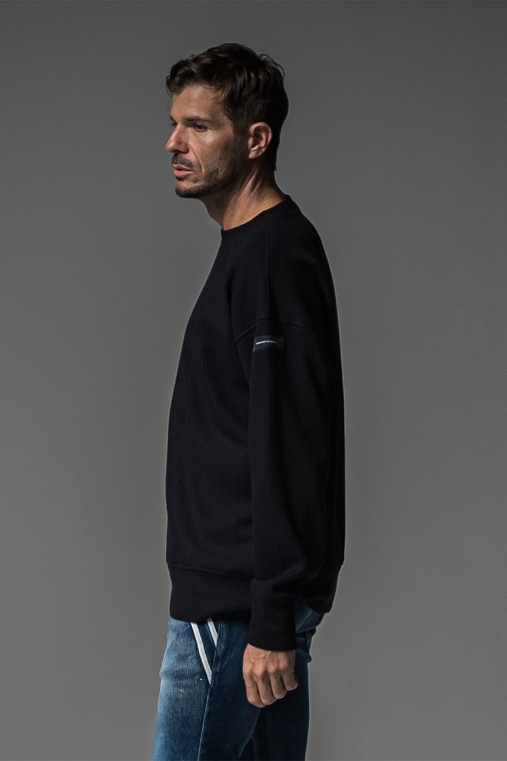rail l loose trainer / ブラック