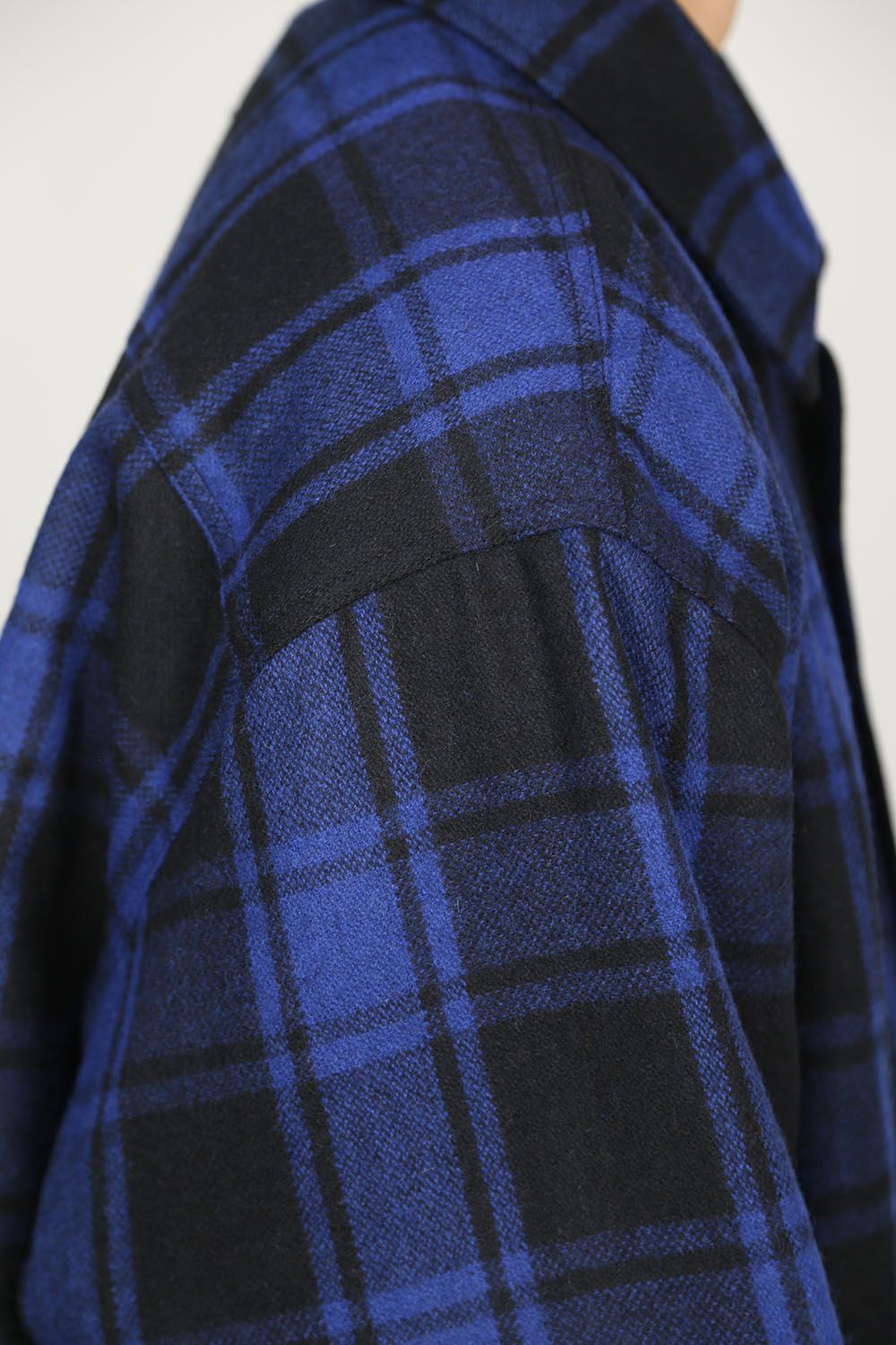 VETEMENTS - PADDED OVERSHIRT / ブルーチェック | Tempt