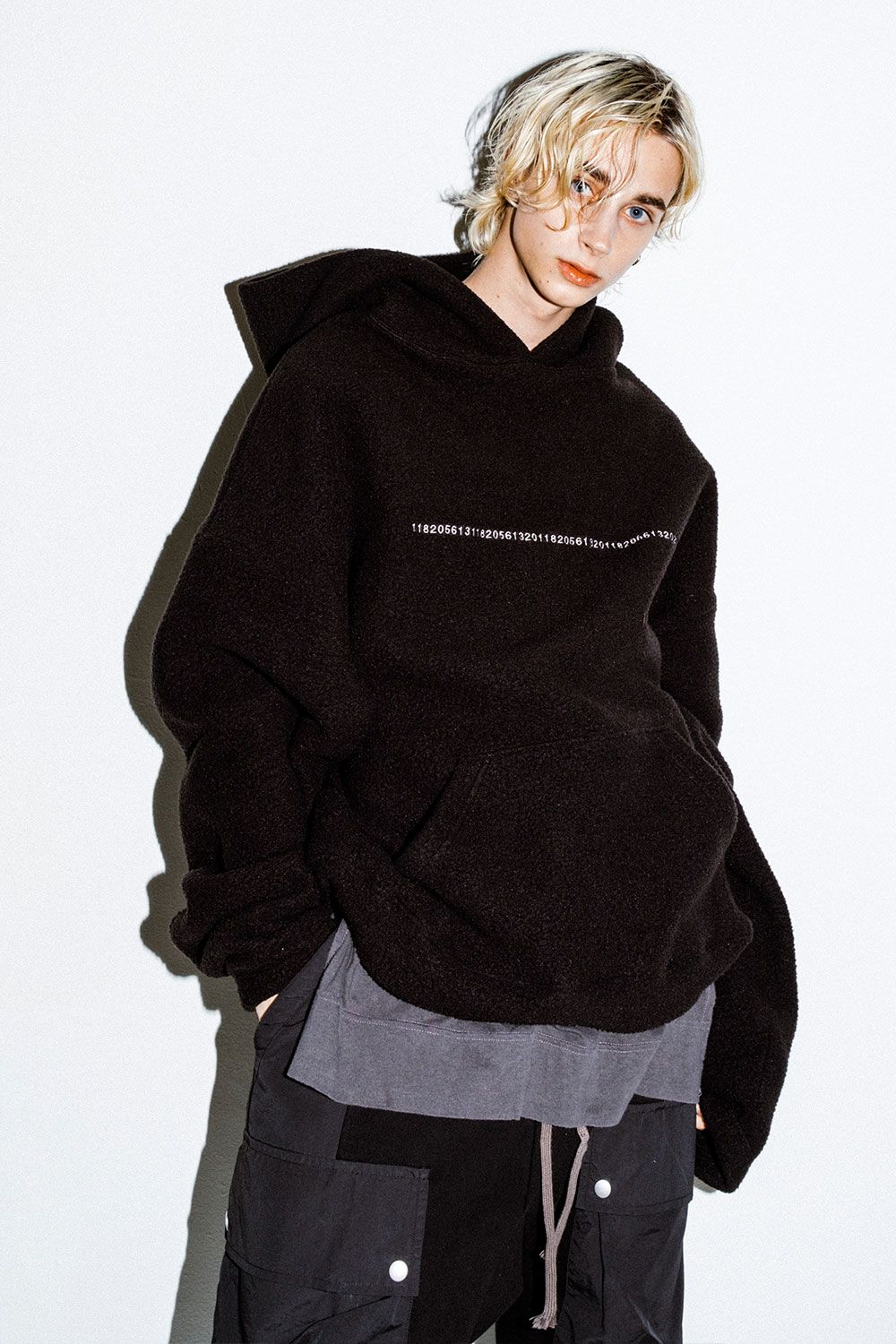 A.F ARTEFACT - Fleece Hoodie / ブラック | Tempt