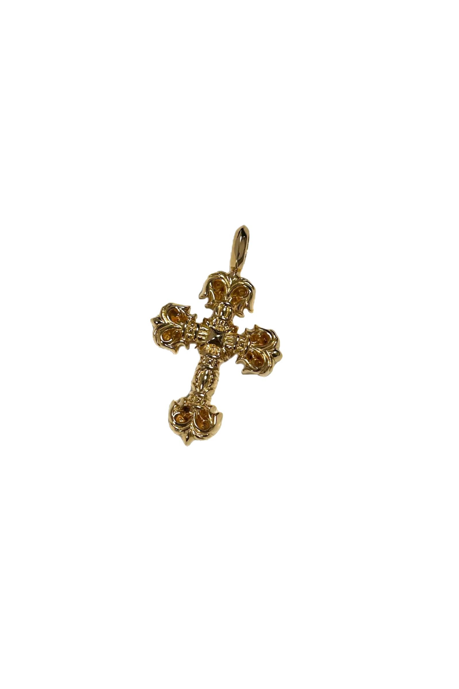 【新品未使用】22K タイニー フィリグリークロス ネックレス