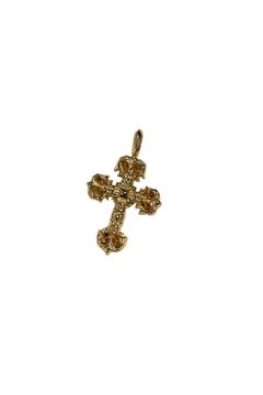 【新品未使用】22K タイニー フィリグリークロス ネックレス
