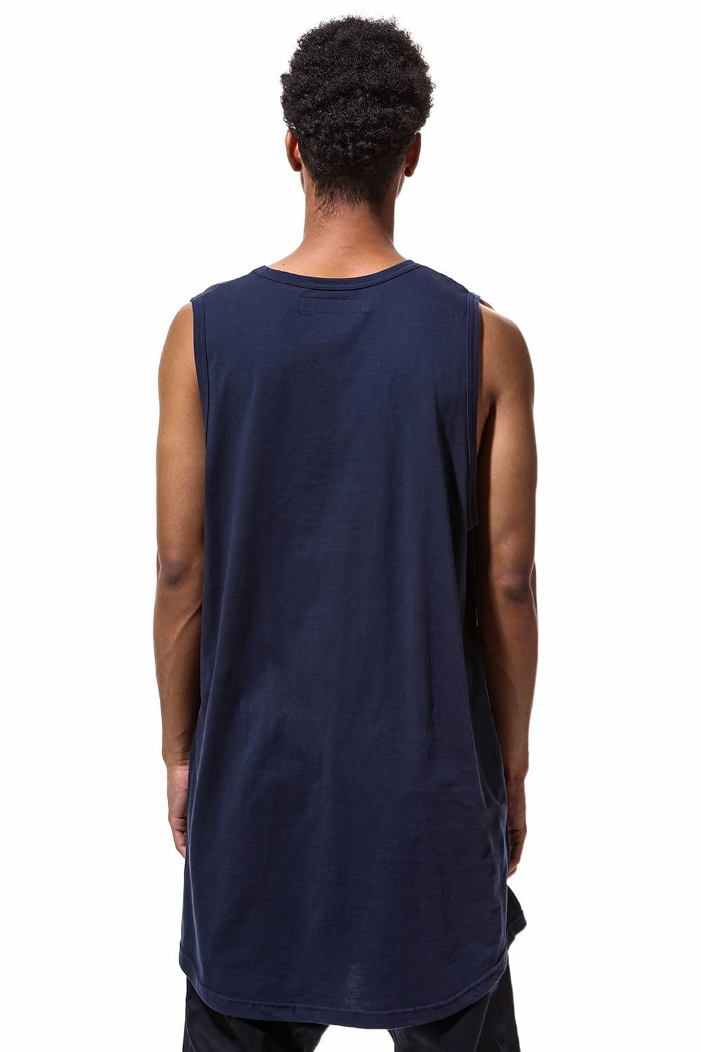 ロングタンクトップ / Long Tank Top / ブラウン / ag-6083-1