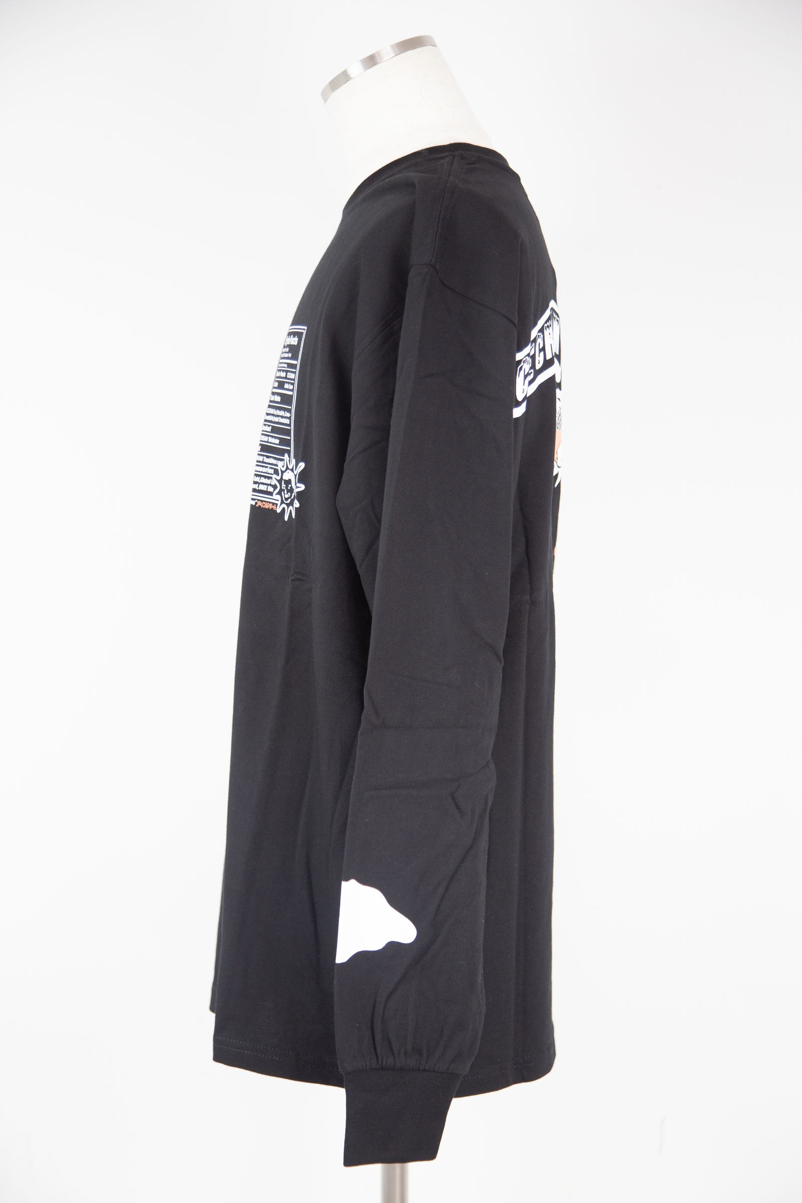 STYLE FACTS LS T-SHIRT / ブラック
