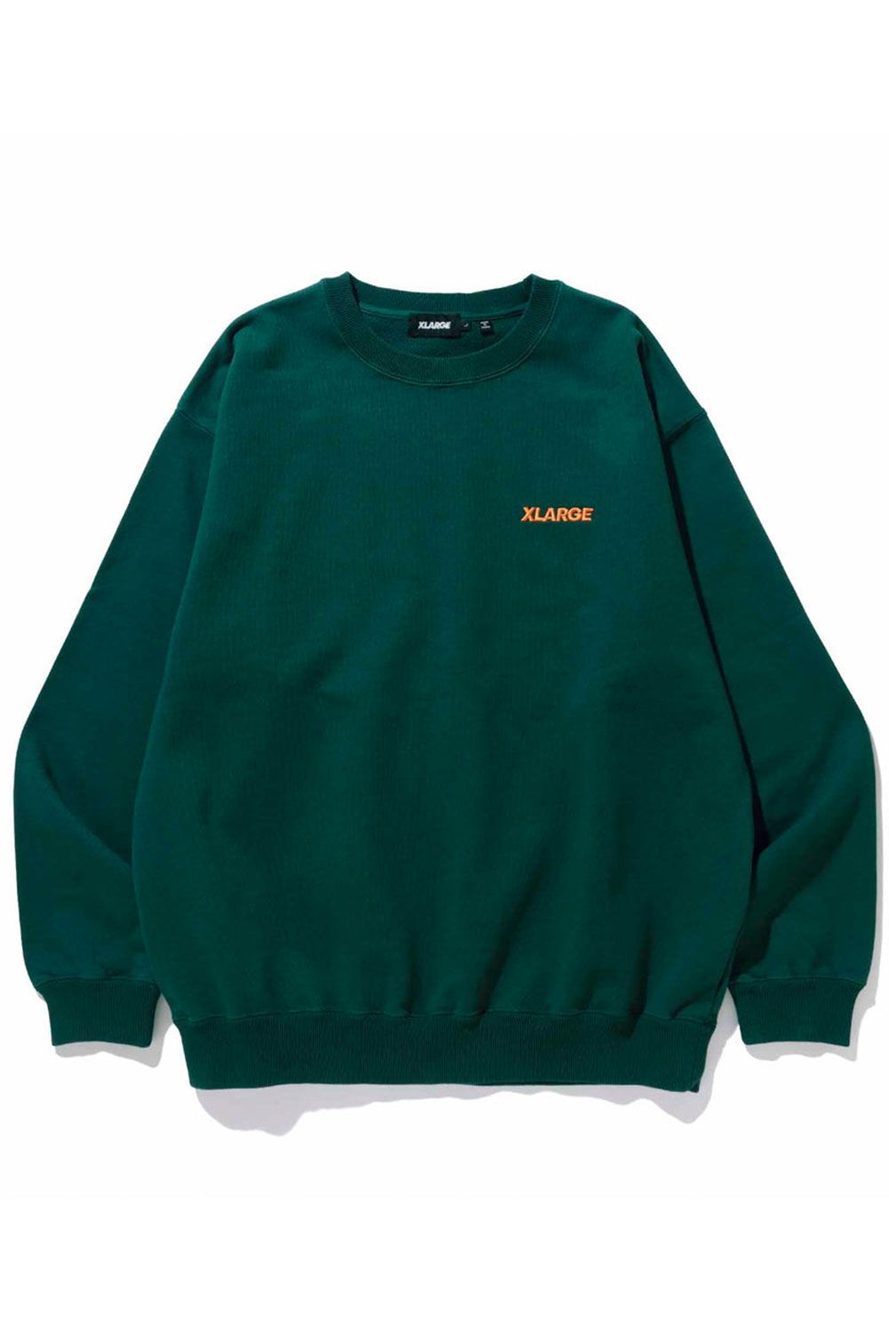 XLARGE - STANDARD LOGO CREWNECK SWEATSHIRT / グリーン | Tempt