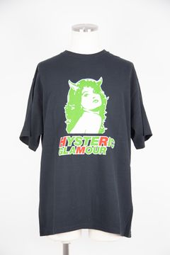 2TONE DEVIL WOMAN Tシャツ / ブラック