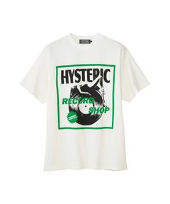 RECORD SHOP Tシャツ / ホワイト