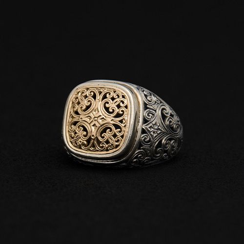 Mediterranean Square Ring / GR018