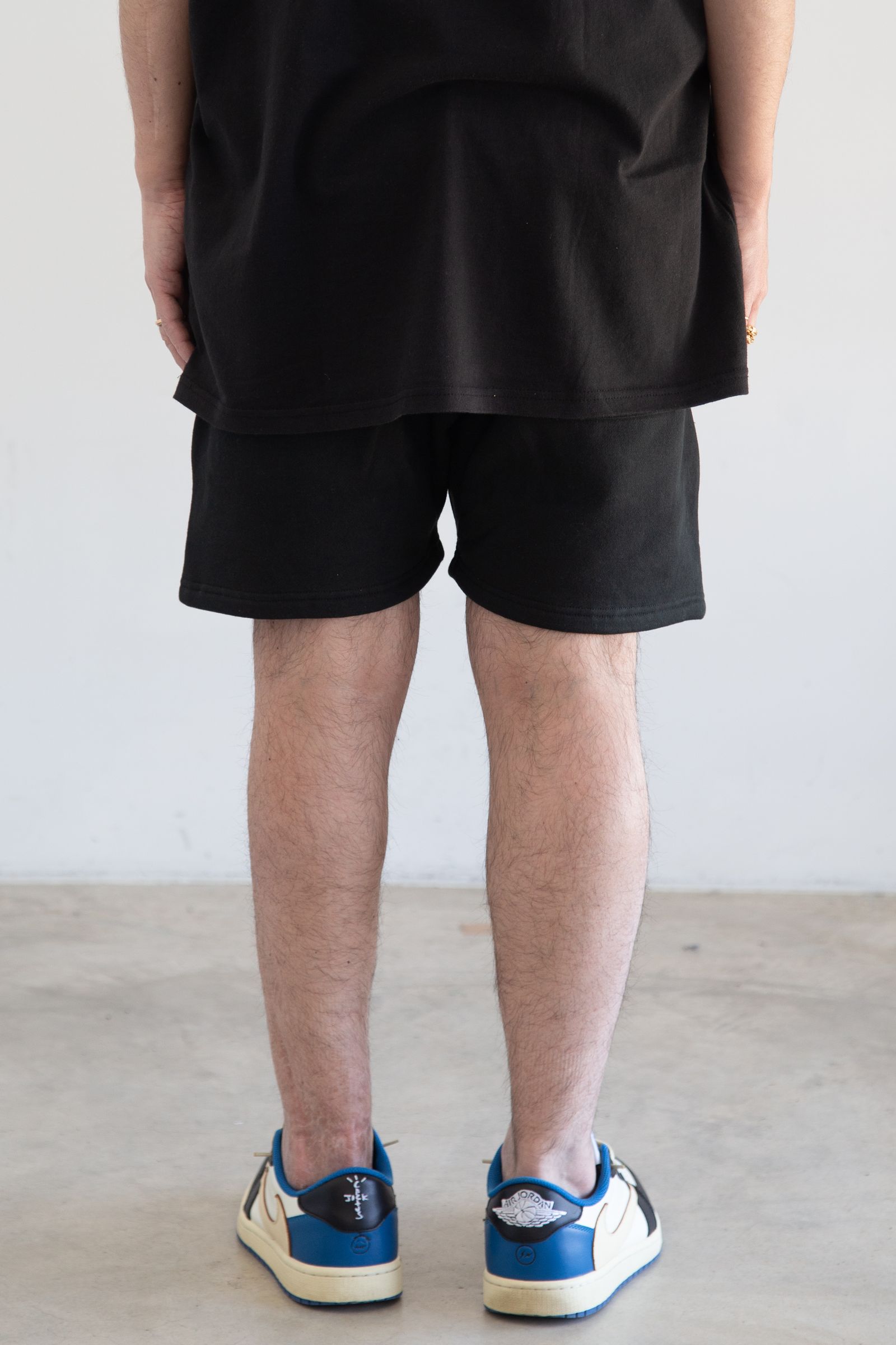 21SS SWEAT SHORTS / ブラック