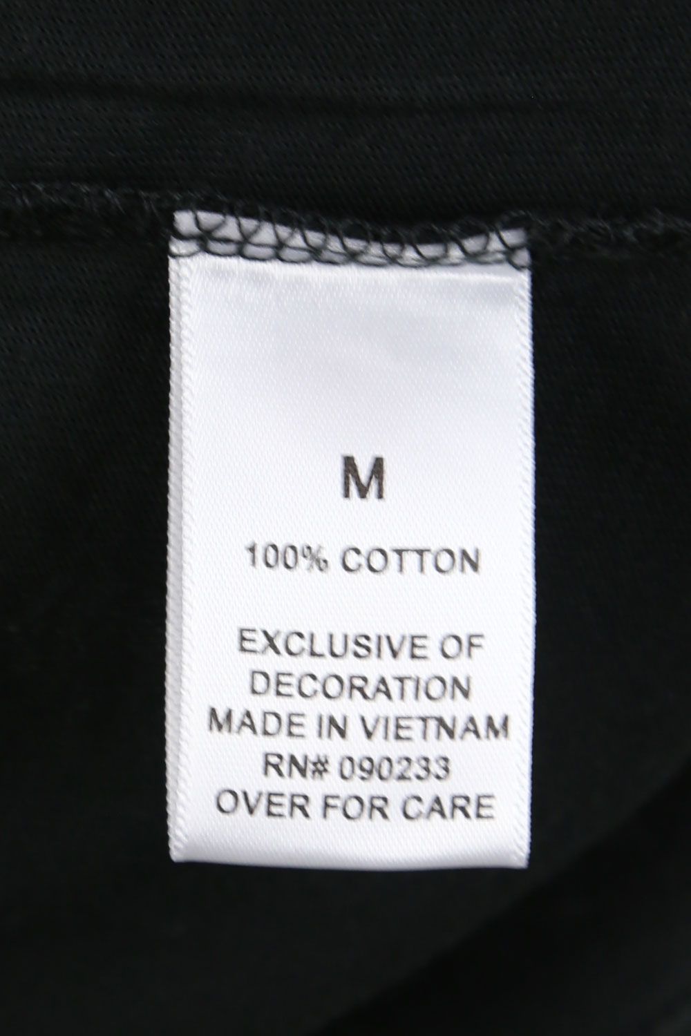 FRONT LOGO S/S TEE / ブラック