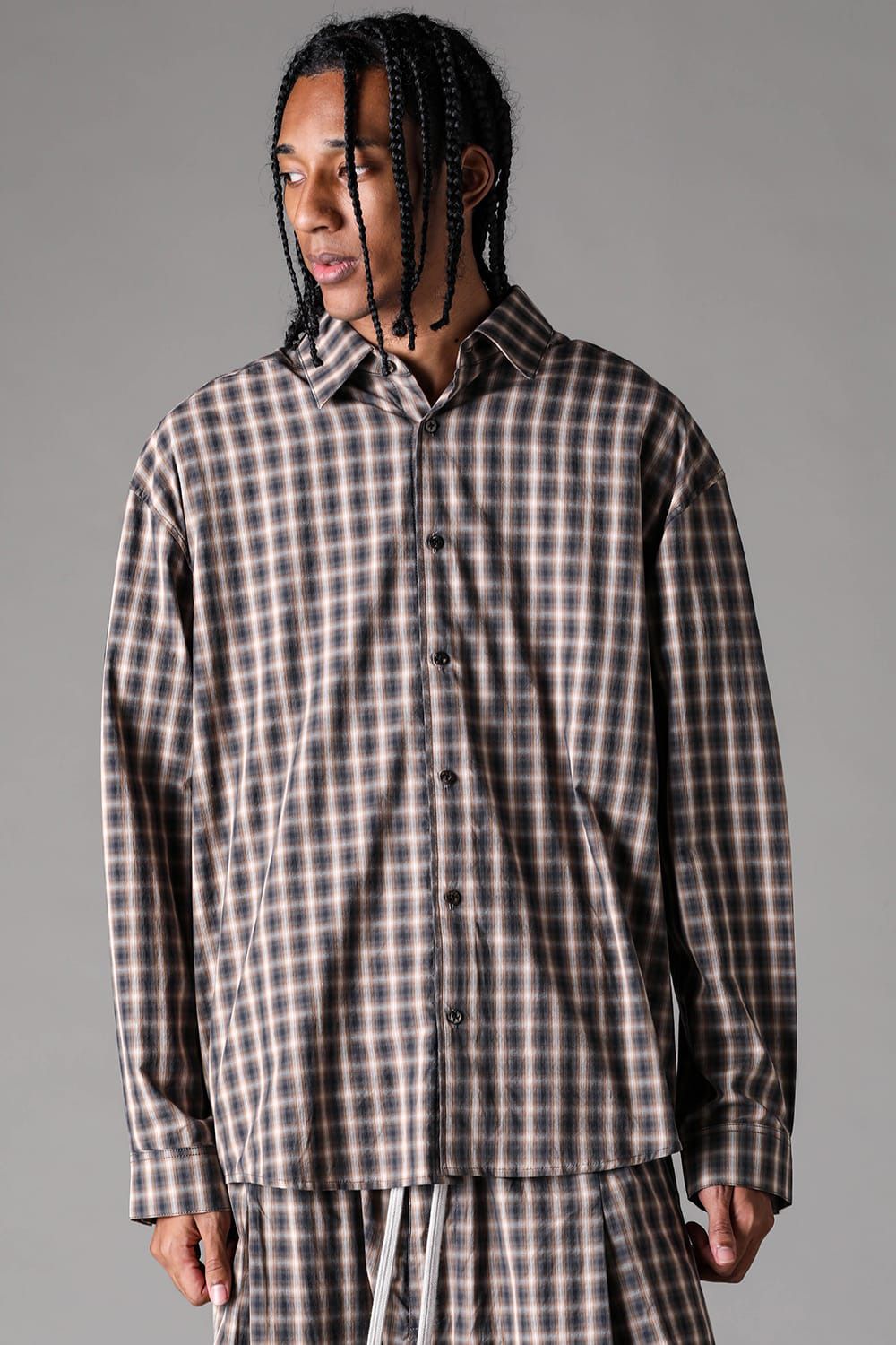 Plaid Back Button Shirts
