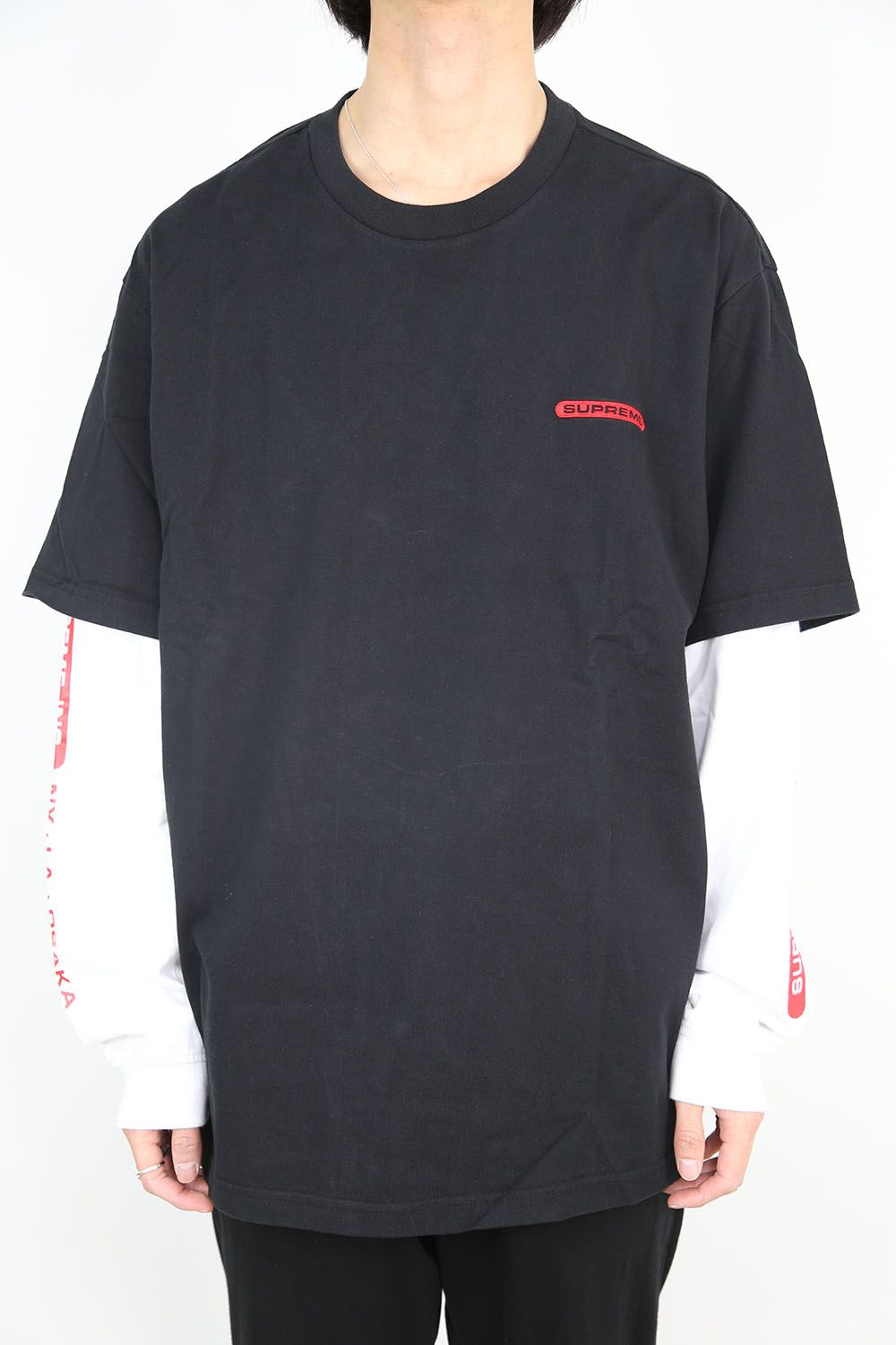 Supreme - SUPREME INC. PANELED L/S / ブラック | Tempt