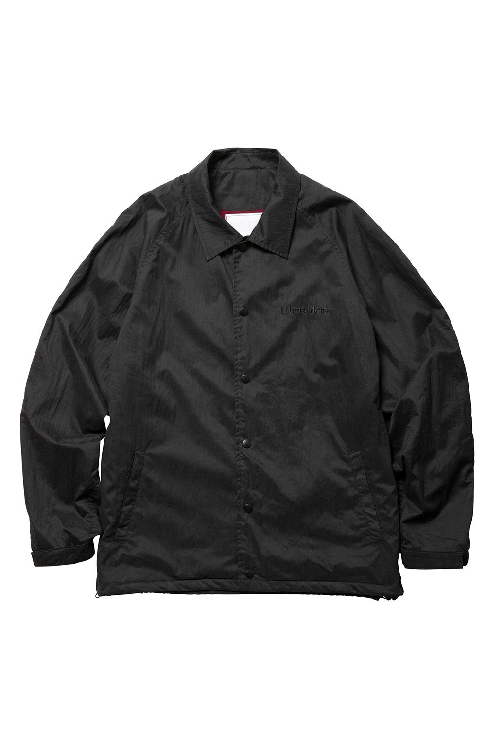 PEACH SKIN COACH JACKET / ブラック