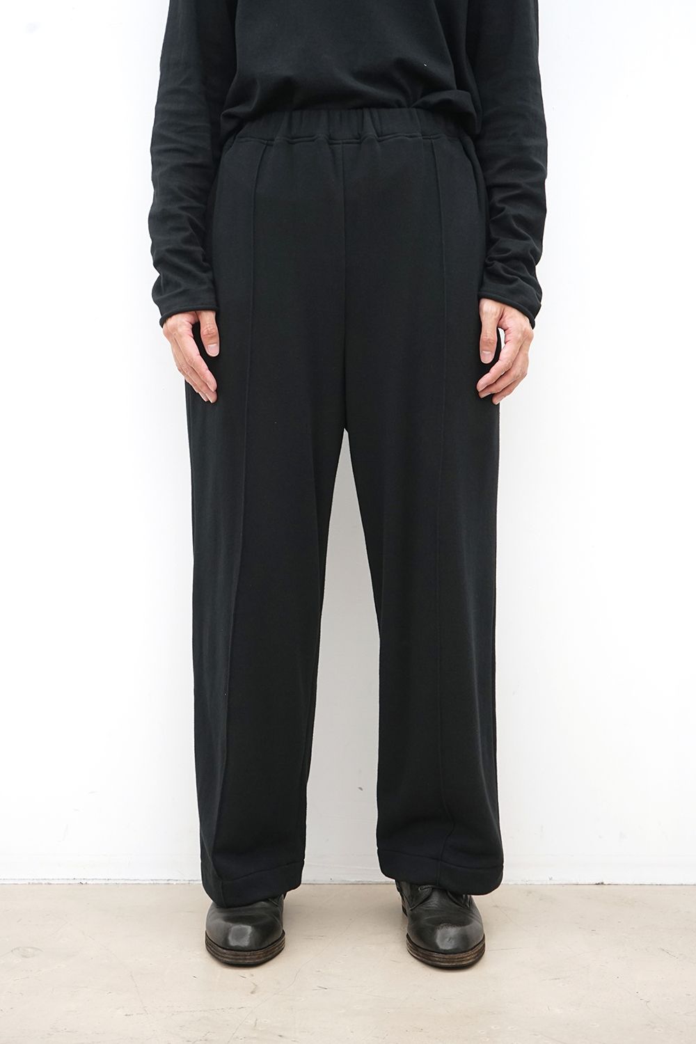 Center-Crease Straight Easy Sweat pants