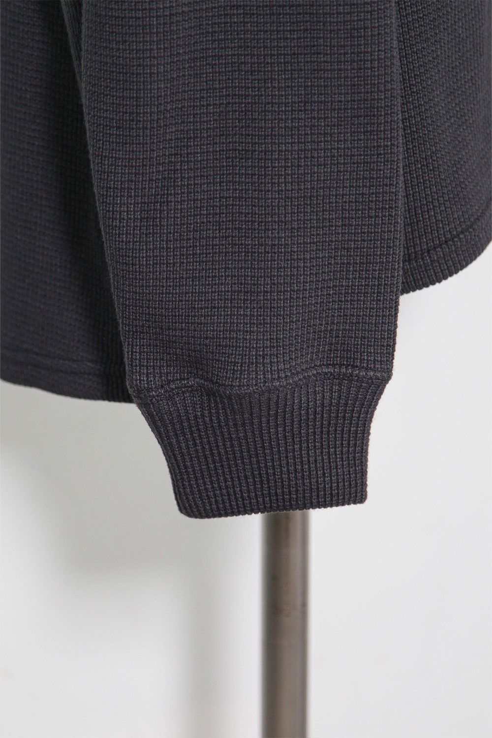リブニットオーバーサイズトップ / Rib Knit Over Size Top / ダークグレー / ag-10093-2
