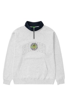 HUF - FOREVER TORCH HALF ZIP / アッシュグレー | Tempt