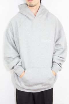 21FW 1POINT LOGO SWEAT HOODIE / ヘザーオートミール