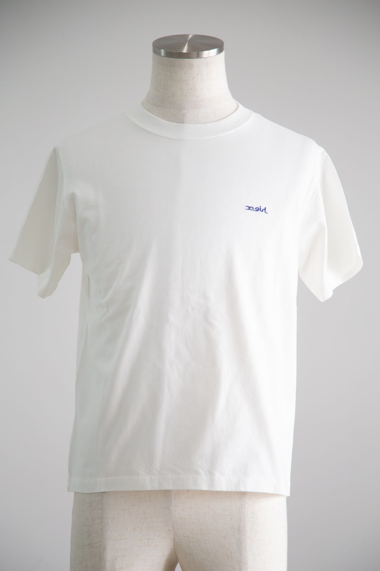 FACE S/S TEE / ホワイト
