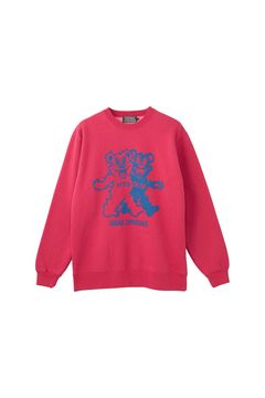 FIRE BEAR PARTY スウェット / ピンク