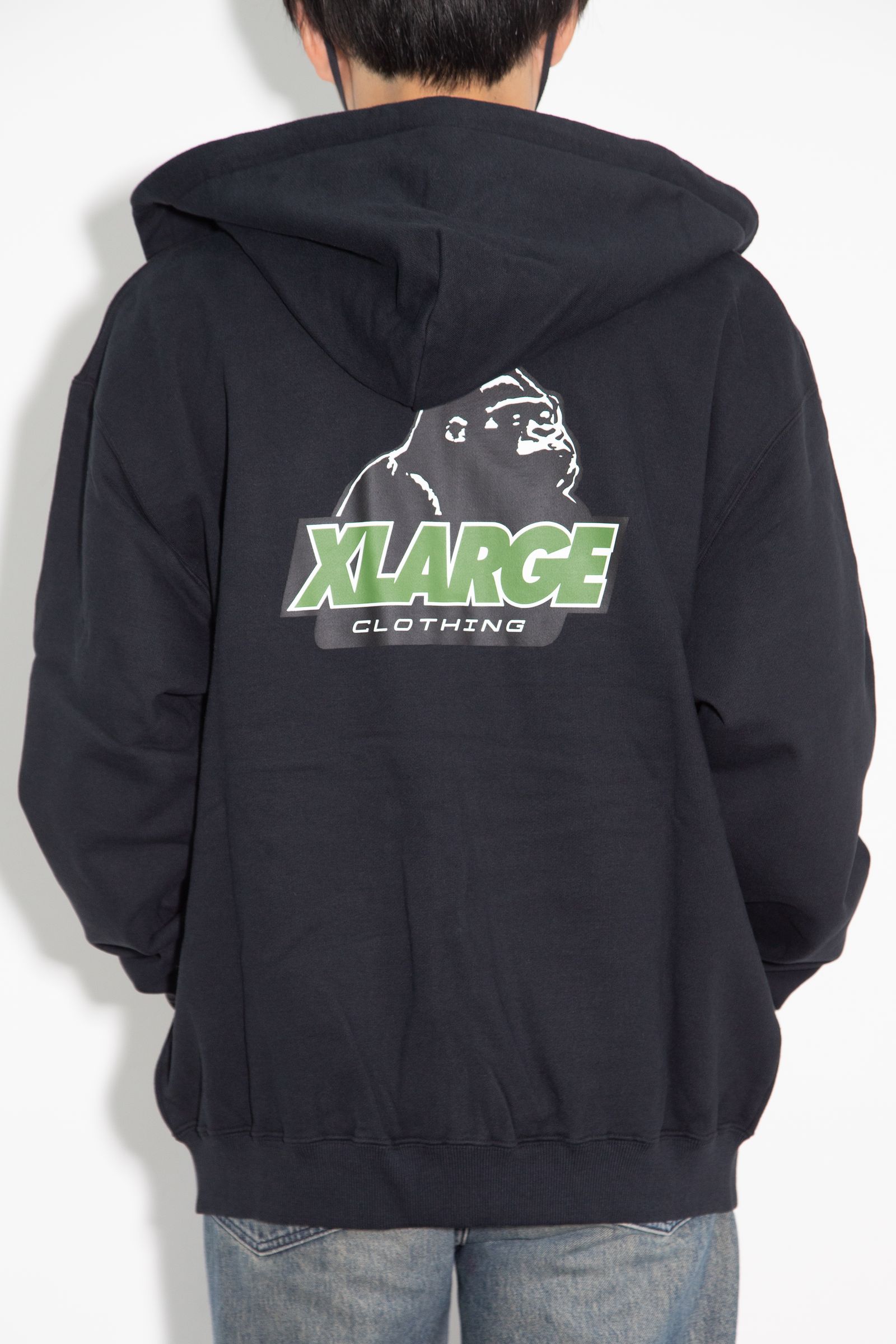 OLD OG ZIP HOODED SWEATSHIRT / ブラック