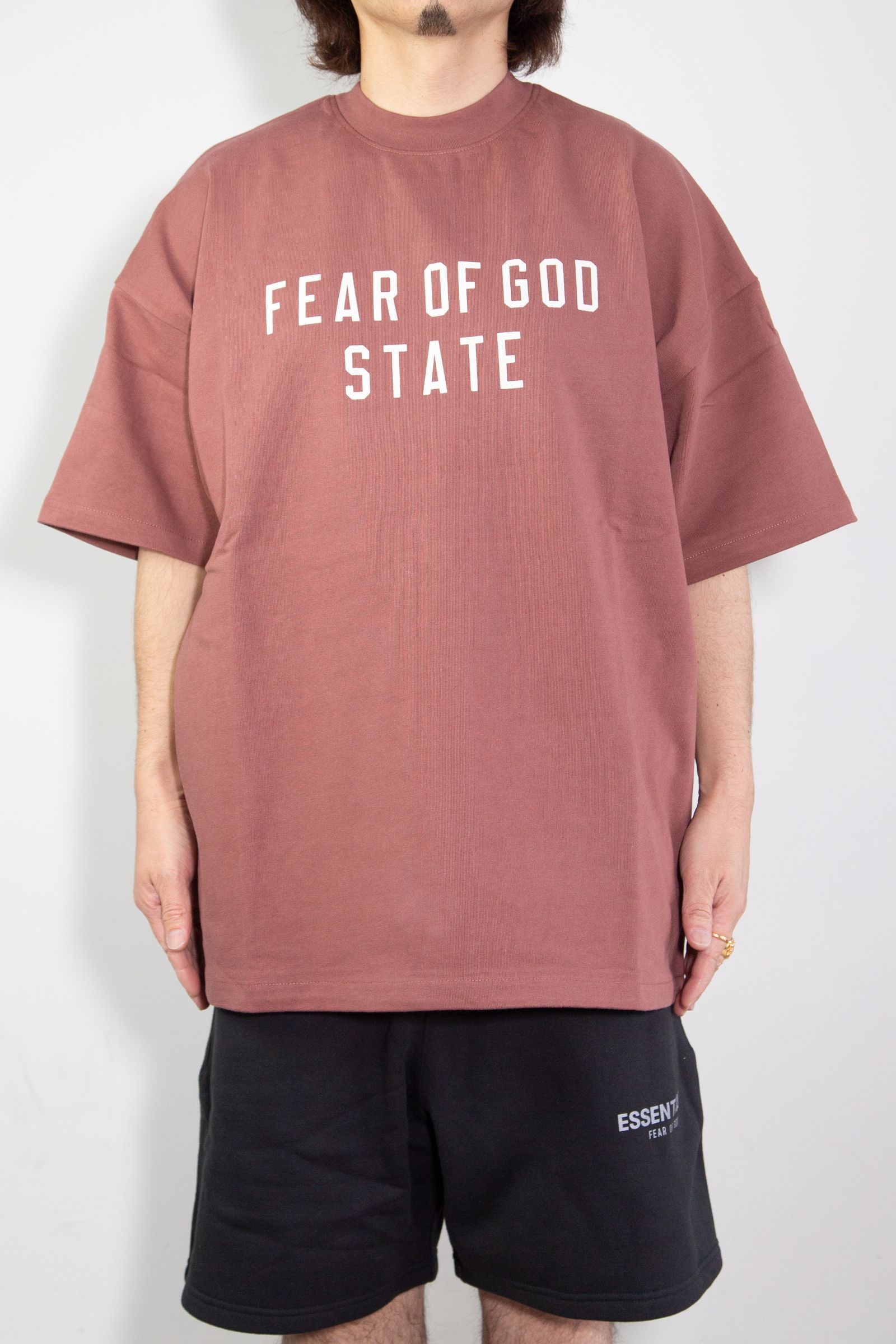 24FW HEAVY WEIGHT SS TEE / クリムゾン