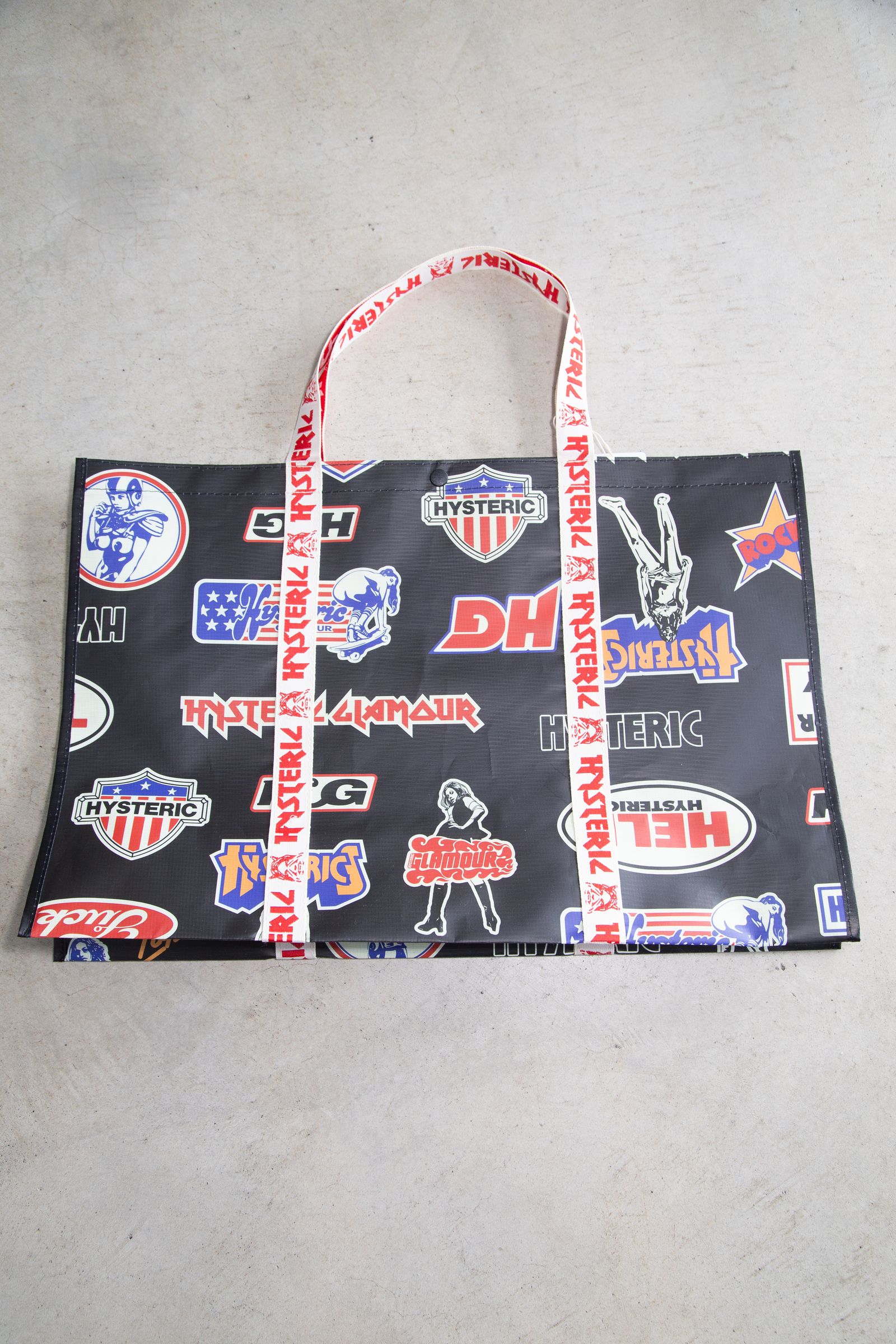 ROCK CITY柄 ビッグトートバッグ