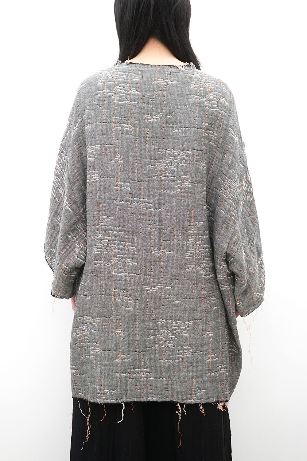 Oversized Woven Pullover
