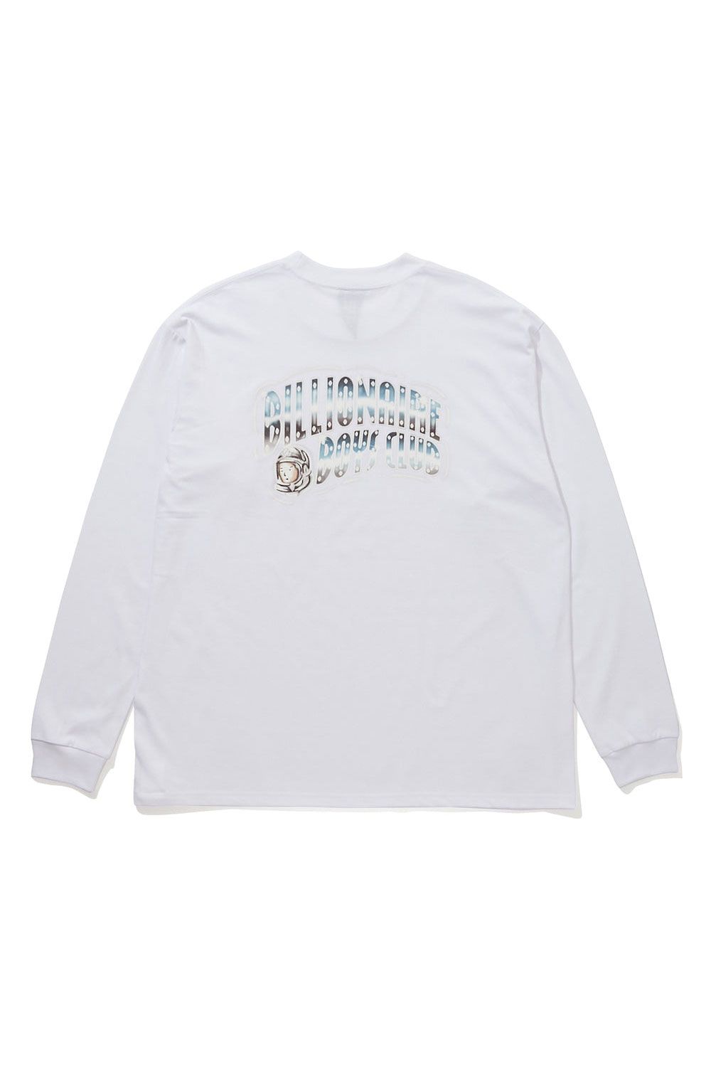 【BILLIONAIRE BOYS CLUB】COTTON L/S T-SHIRT ASTRONAUT / ホワイト