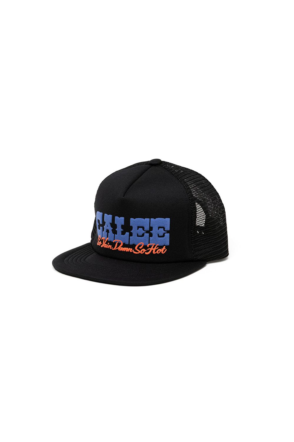 ［ラスト1点］CALEE LOGO MESH CAP / ブラック
