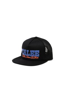 ［ラスト1点］CALEE LOGO MESH CAP / ブラック