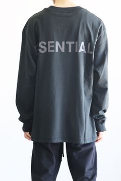 REFLECTOR LOGO L/S TEE / ブラック×ブラック
