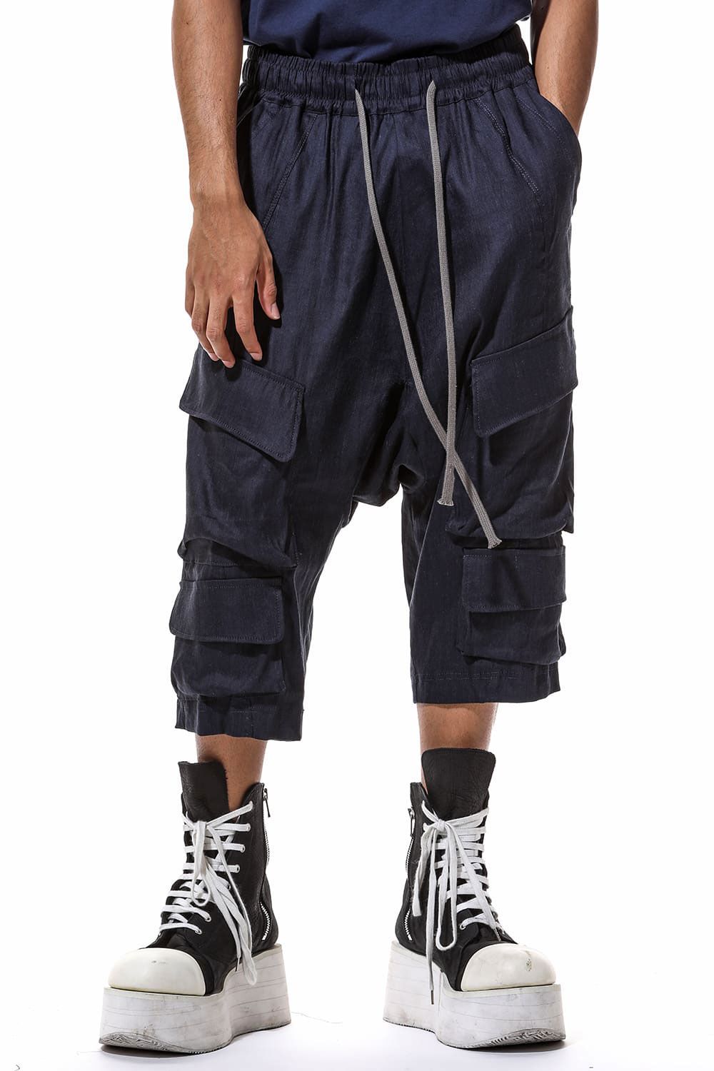 Military Sarouel Cropped / ブラック
