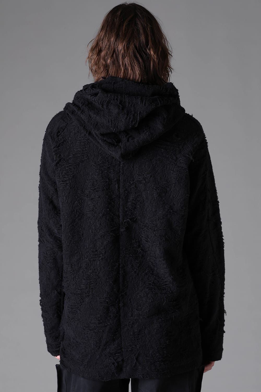 Twisted-Hood Pullover