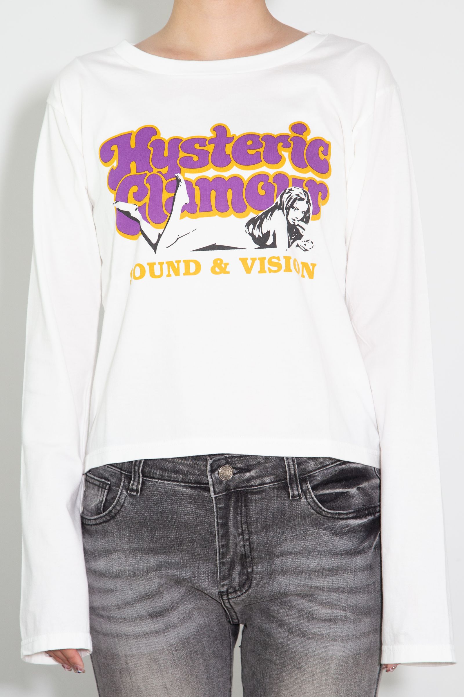 SOUND&VISION Tシャツ / ホワイト