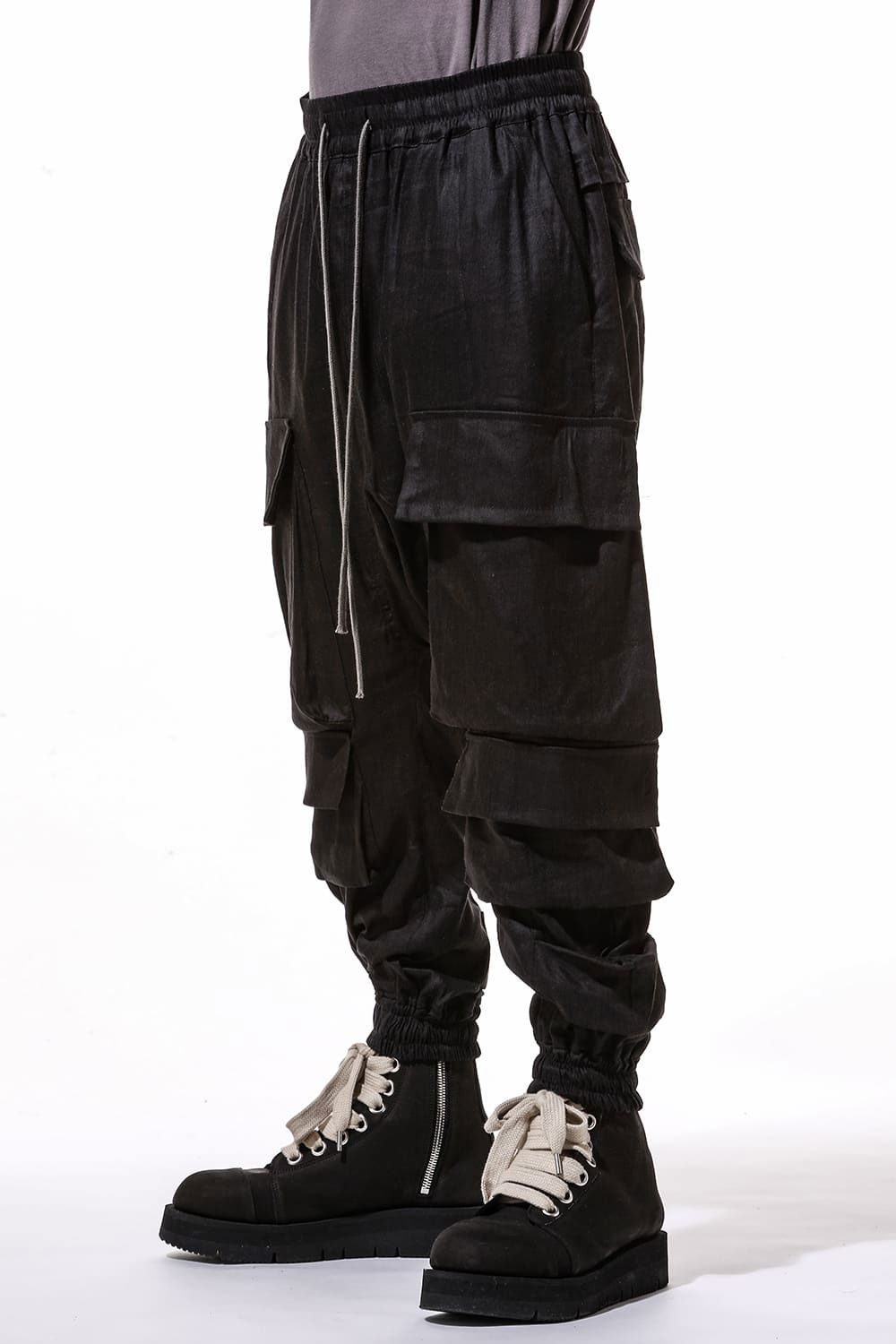 a.f artefact 1 S  ダストダイミリタリーサルエルロングパンツ A.F ARTEFACT - 《ラスト1点!!》Military Sarouel Pants