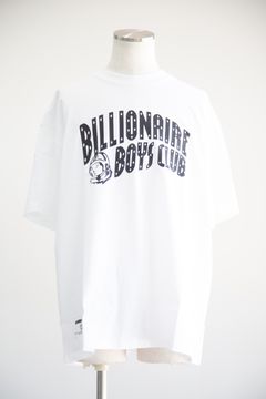 【BILLIONAIRE BOYS CLUB】COTTON T-SHIRT ARCH LOGO / ホワイト