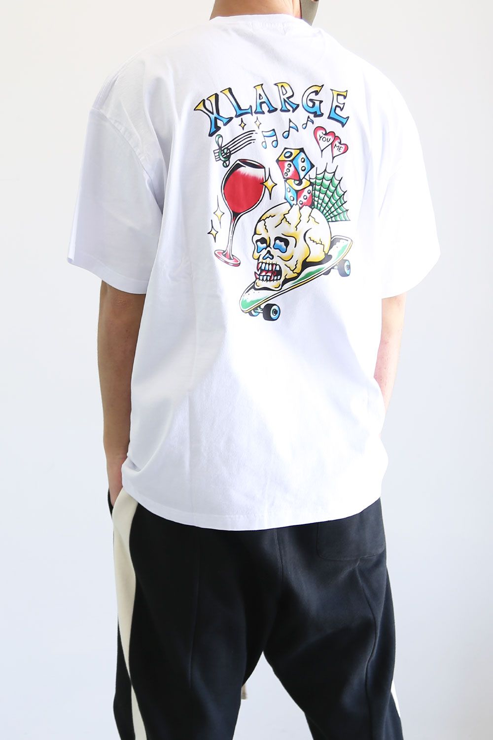 XLARGE - GOOD TIME S/S POCKET TEE / ホワイト | Tempt