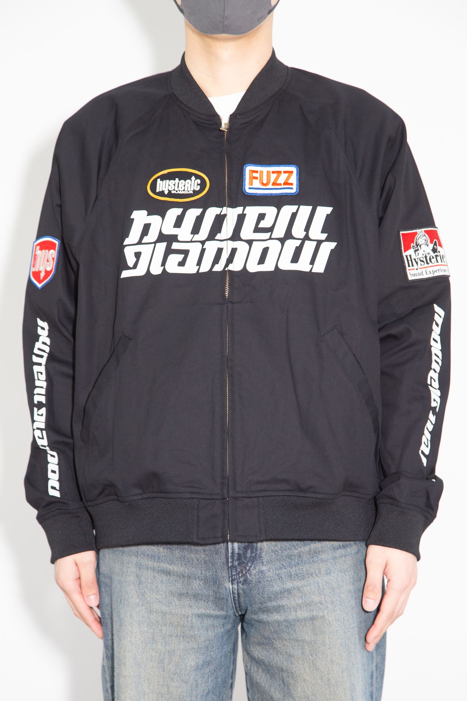 SOUND EXPERIENCE リブブルゾン / ブラック