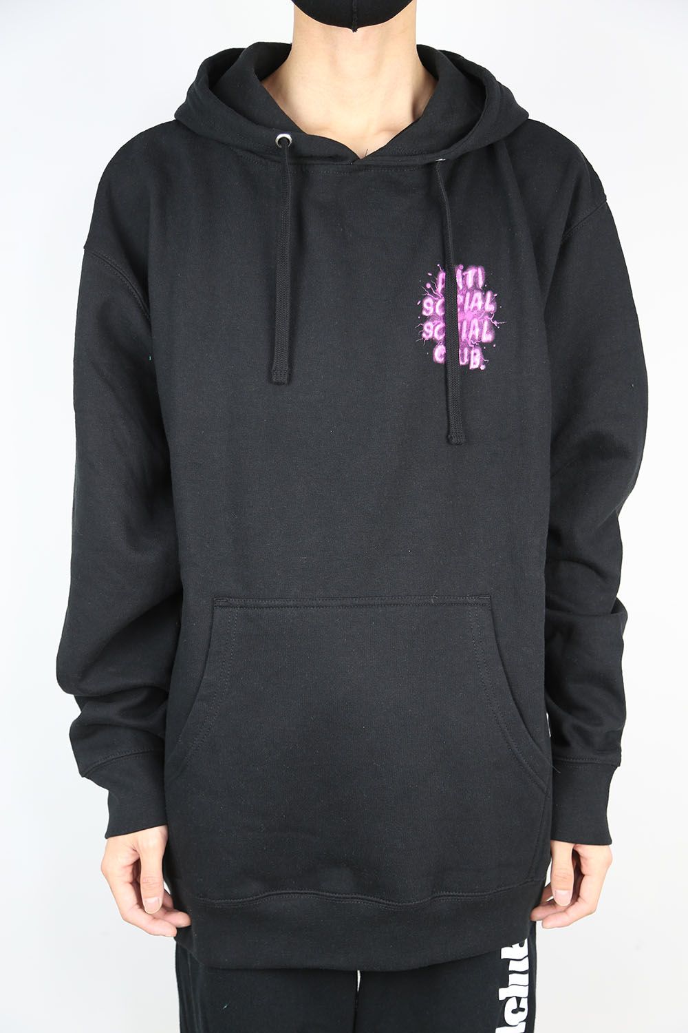 [ラスト1点 サイズXL] I SEE PINK BLACK HOODIE / ブラック