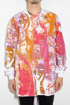 USED LS T- SHIRT / ホワイト 1