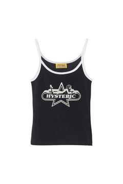 【セットアップ販売】STAR WOMAN キャミソール・HYS STAR LOGO ショーツ / ブラック