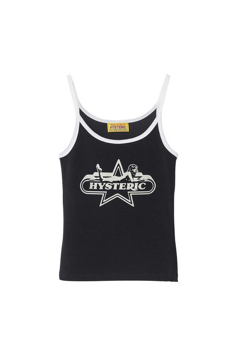 【セットアップ販売】STAR WOMAN キャミソール・HYS STAR LOGO ショーツ / ブラック