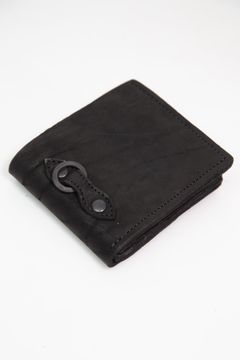 [ラスト1点] JP SHOULDER GARMENT-DYED MINI WALLET / ブラック