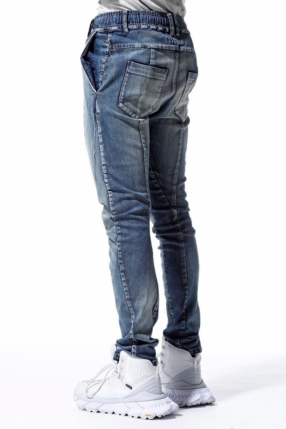 アナトミカルフィットデニム / DENIMD ANATOMICAL FITTED LONG PANTS / ブルー / ag-1806-4