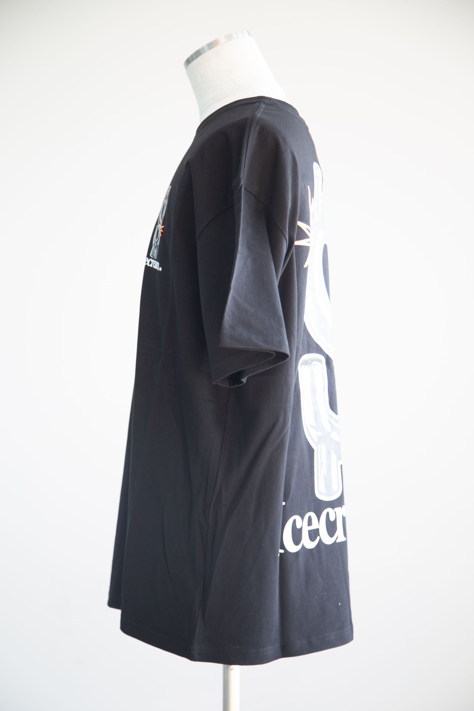 【ICECREAM】 WEALTH T-SHIRT / ブラック