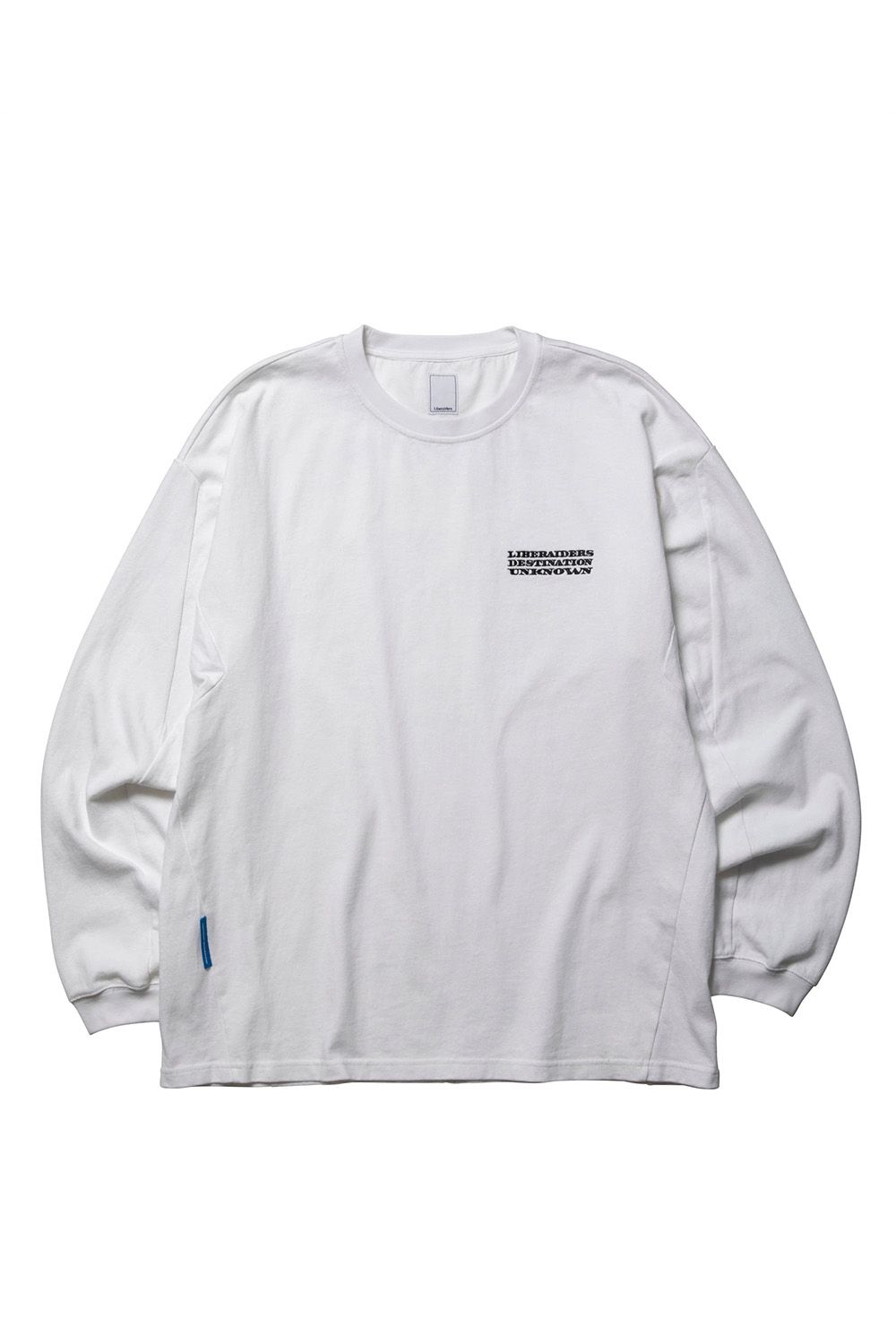3D CUT L/S TEE / ホワイト